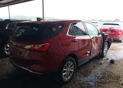 2020 Chevrolet Equinox Fwd Lt 1.5L Turbo из США, поврежденный, VIN 2GNAXKEV2L6267515